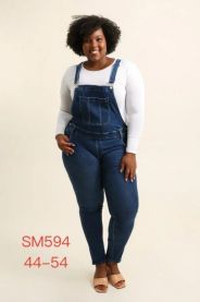 Ogrodniczka jeansowa damska (44-54/10szt)