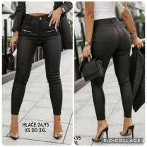 Spodnie ekoskóra damskie (XS-3XL/12szt)