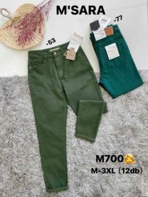 Spodnie jeans damskie (M-3XL/12szt)