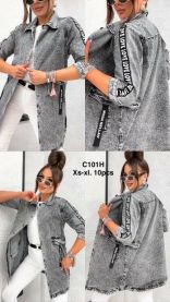 Kurtka jeansowa damska (XS-XL/10SZT)