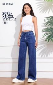 Spodnie jeans damskie (XS-2XL/12szt)