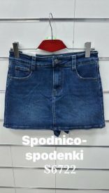 Spódnica z Szorty Jeans damskie (36-44/10szt)