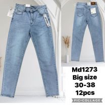 Spodnie jeans damskie (30-38/12szt)