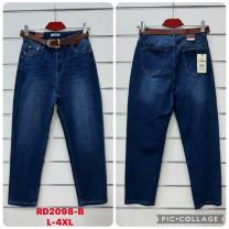 Spodnie Jeans damskie (L-4XL/10szt)