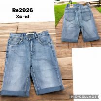 spodenki jeans damskie (XS-XL/12 szt)