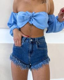 Szorty jeans damskie (XS-XL/10szt)