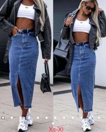 Spódnica jeansy damskie (XS-XL/10szt)