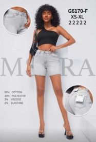 Spodenki jeans damskie (XS-XL/10szt)