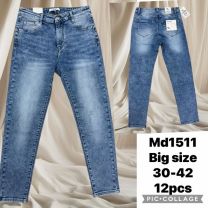Spodnie jeans damskie (30-42/12szt)
