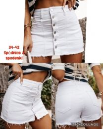Spódnica z Szorty jeans damskie (34-42/10szt)