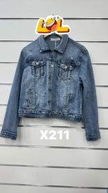 Kurtka jeansowa damska (40-48/10SZT)