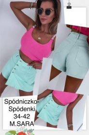 Spódnica z Szorty Jeans damskie (34-42/10szt)