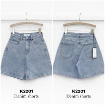 Spodenki jeans damskie (34-42/10szt)