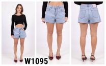 Szorty jeans damskie (34-42/10szt)