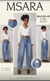 Spodnie jeans damskie (S-2XL/10szt)