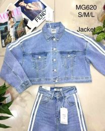 Komplet jeansowa damska (S-L/6kompletów)