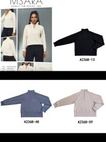 Bluzy bez kaptura damskie (S-3XL/12 szt)