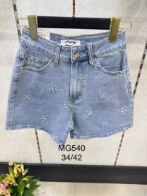 Szorty jeans damskie (34-42/10szt)