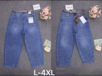 Spodnie jeans damskie (L-4XL/10szt)