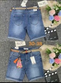 Spodenki jeans damskie (30-38/10szt)