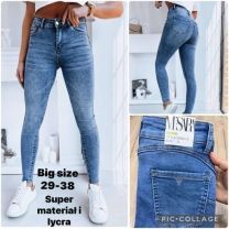 Spodnie Jeans damskie (29-38/10szt)