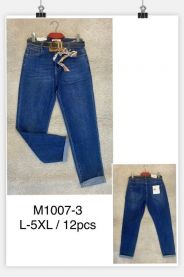 Spodnie jeans damskie (L-5XL/12szt)