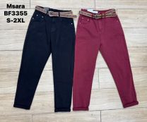 Spodnie jeans damskie (S-2XL/10szt)
