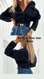 Kurtka jeansowa damska (XS-M/10szt)