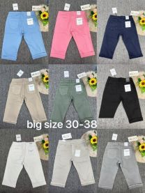 Spodenki jeans damskie (30-38/10szt)