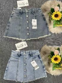 Spódnica z Szorty Jeans damskie (34-42/10szt)
