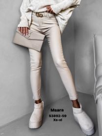 Spodnie ekoskóra damskie (XS-XL/10szt)