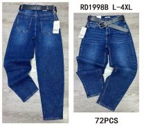 Spodnie Jeans damskie (L-4XL/12szt)