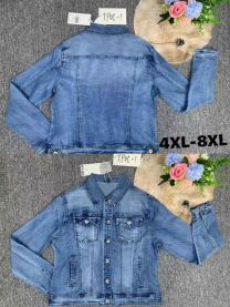 Kurtka jeansowa damska (4-8XL/10szt)