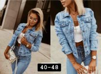 Kurtka jeansowa damska (34-42/10szt)