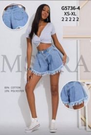 Szorty jeans damskie (XS-XL/10szt)