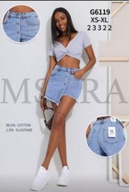 Spódnica z Szorty Jeans damskie (XS-XL/12szt)