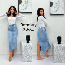 Spódnica jeansy damskie (XS-XL/10szt)