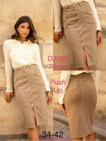 Spódnica jeansy damskie (34-42/10szt)