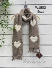 Szaliki damskie (uniwersalny/5szt)