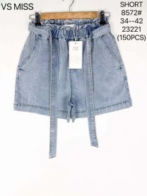 Szorty jeans damskie (34-42/10szt)