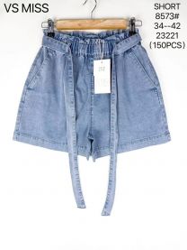 Szorty jeans damskie (34-42/10szt)
