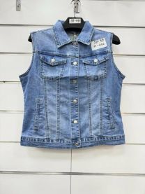Kamizelka jeansowa damska (38-48/10szt)
