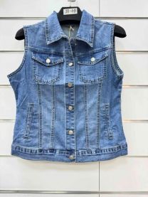 Kamizelka jeansowa damska (38-48/10szt)