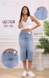 Spódnica jeansy damskie (XS-XL/10szt)