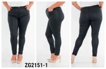 Spodnie ekoskóra damskie (34-42/10szt)