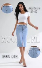 Spódnica jeansy damskie (26-32/12szt)