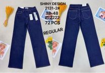 Spodnie jeans damskie (38-48/12szt)