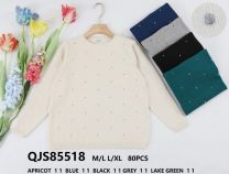 Swetry damskie (M-XL/10szt)