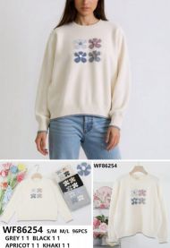 Swetry damskie (S-L/8szt)