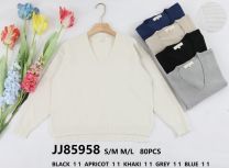 Swetry damskie (S-L/10szt)